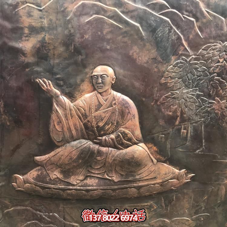 鑄銅觀音佛像浮雕壁畫(huà)，帶給大型寺廟儀式感的非凡氣派