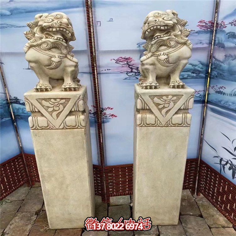 精美石雕擺件，裝點家中庭院