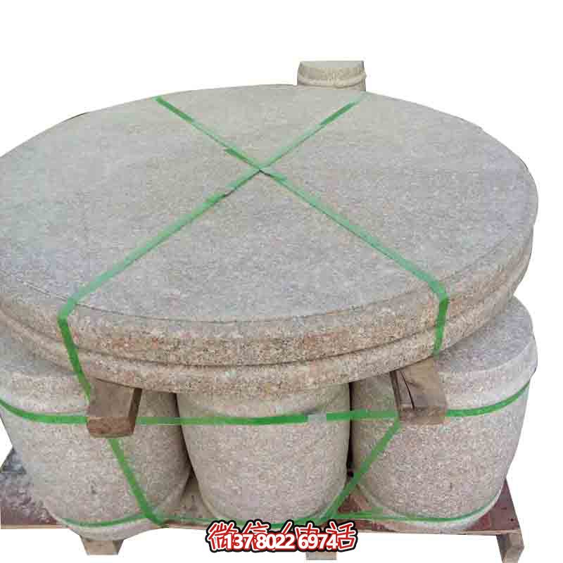 花崗巖簡易石桌，下棋納涼圓桌