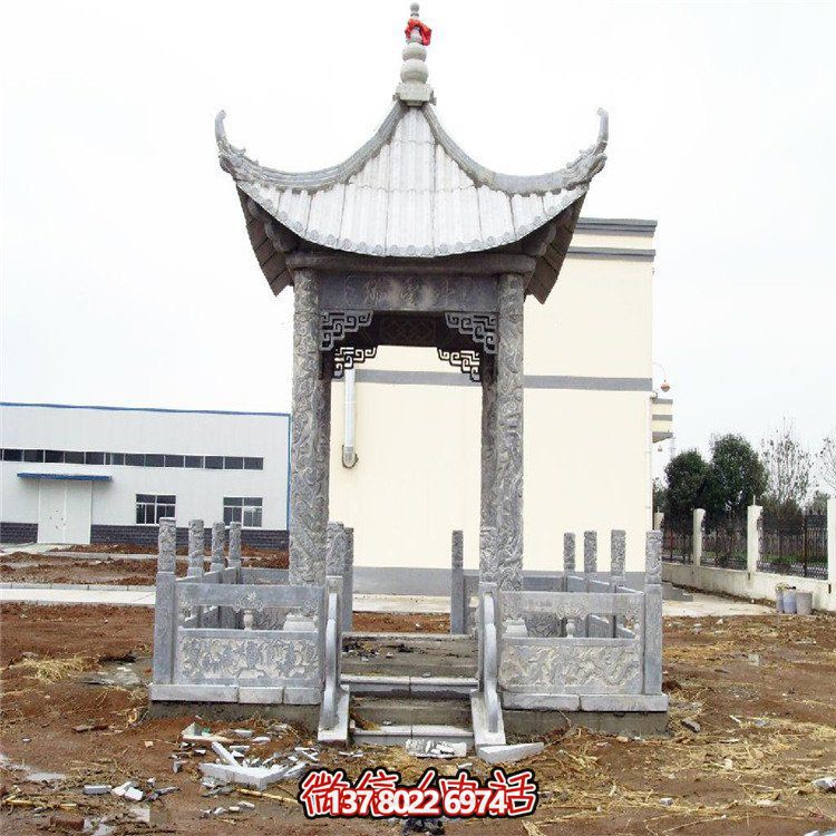 大理石石雕涼亭，為您的園林增添大型雕塑裝飾