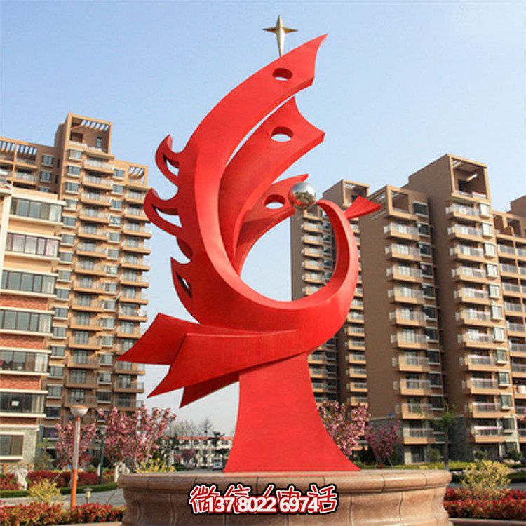 不銹鋼景觀標志，美化別墅小區