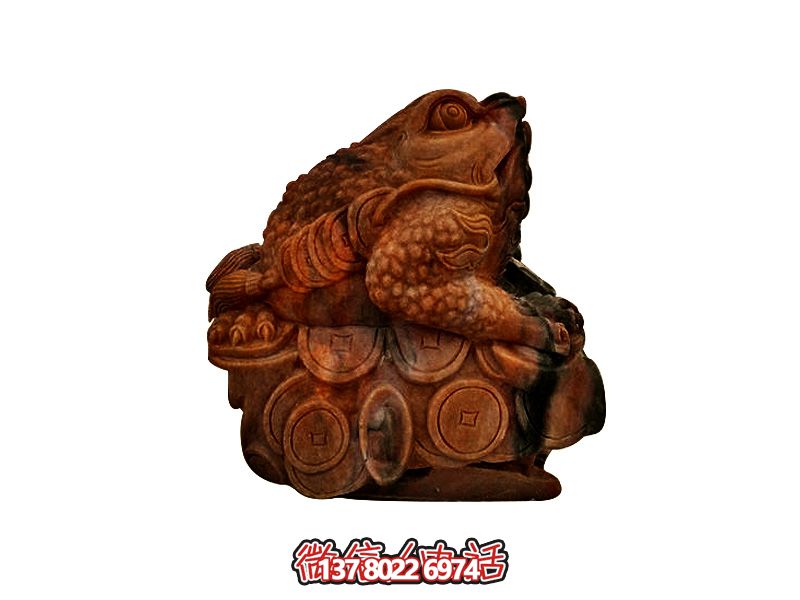 室內擺放的玻璃鋼創意金蟾雕塑 室內擺放的玻璃鋼創意金蟾雕塑