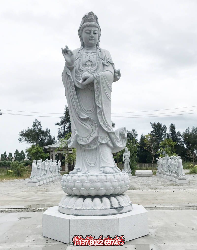 觀音圣像：傳統(tǒng)石雕的慈悲景觀呈現(xiàn)